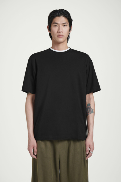 【関税・送料込】Bottom hem strap black t-shirts - 1098 51Df8wyXduL._SY350_QL65_.jpg