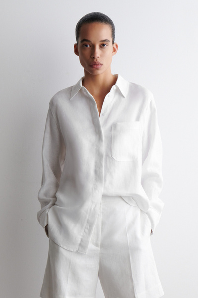 シャツ HUECLOSET H Linen Overfit Shirt 25KERO415 135_feb0ba8fcd_a22f4a9d87c88ab