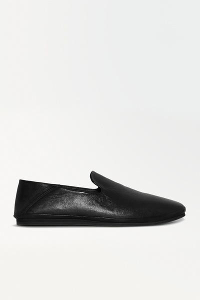 THE LEATHER SLIP-ON SHOES - BLACK | COS IT display picture 1