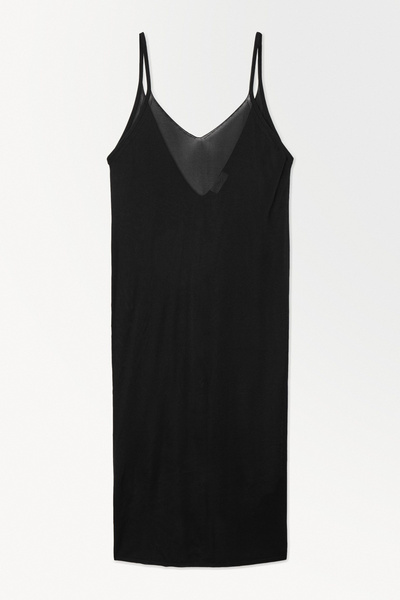 cos knitted slip dress COS + Backless Knitted Slip Dress
