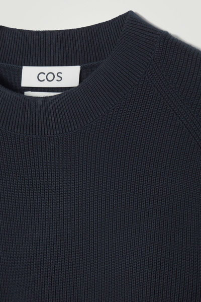 その他 TEN MOCK NECK COTTON KNIT NAVY L TEN MOCK NECK COTTON KNIT NAVY L