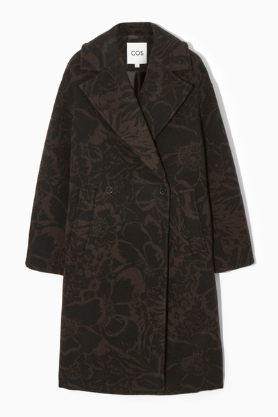 【新品】UND SHADOW FLOWER WOOL COAT AMERI☆AND SHADOW FLOWER Wool Coat Oversized M