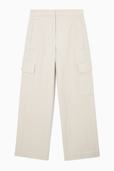 COS コス WIDE-LEG CARGO TROUSERS WIDE-LEG CARGO TROUSERS ワイドレッグカーゴパンツ｜COS コス
