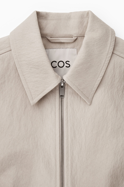 ジャケット・アウター rielle riche Stand Collar Blouson(Beige) SALE