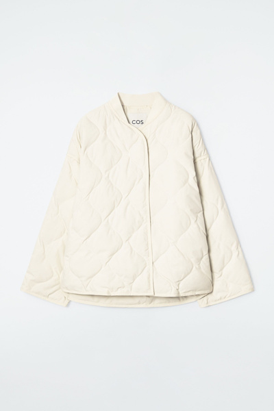【COS】◆OVERSIZED QUILTED JACKET - OFF WHITE◆1205863001◆ 2056_33477b422a.jpg