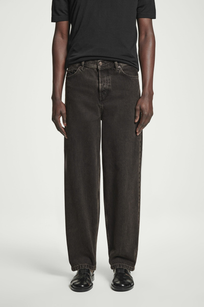 新品未使用　COS DENIM PANTS DOME DOME STRAIGHT-LEG JEANS - BLACK | COS