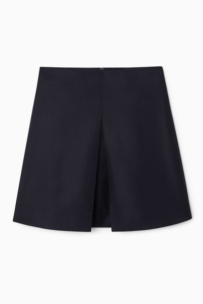 [LOW CLASSIC] / ☆ 25SS PLEATED KNIT MINI SKIRT / NAVY 12174121_2462691.jpg?w=294