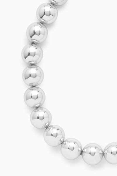 【SSY】Glass beads & Silver ball layering necklaced▲TWS着用 Crazy Pig Designs Japan | @manamix_dh0220 popped into our