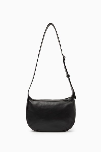 トートバッグ [COS] Nylon Crossbody Saddle Bag Black 3699_0dba18bcbe.jpg