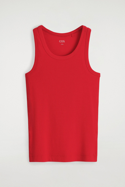 DONDUP 売れ筋商品|||ドンダップ Tシャツ トップス レディース Tank tops Red GOLDJAPAN 大きいサイズ レディース トップス タンクトップ