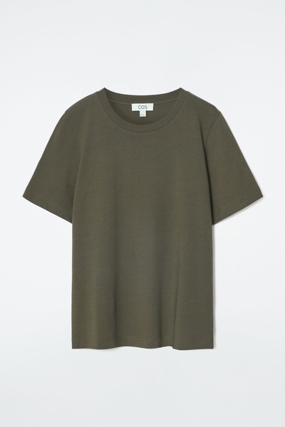 Tシャツ・カットソー Magliano Khaki stretch polyester Vendemmia shirt 4298_636f763433.jpg
