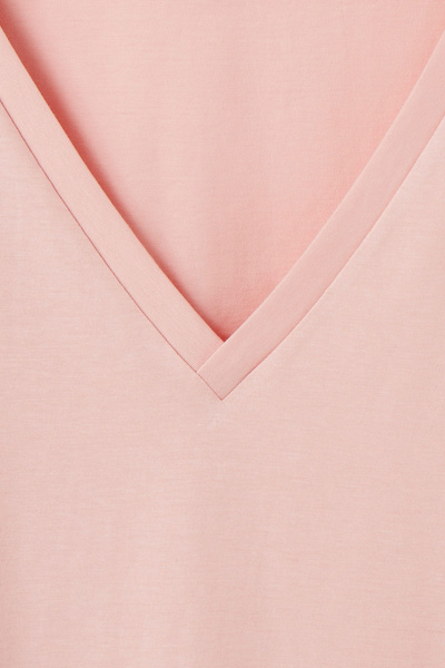 jnhearts Vneck shirts (未使用品) 24/7 REGULAR V-NECK T-SHIRT - LIGHT PINK | COS