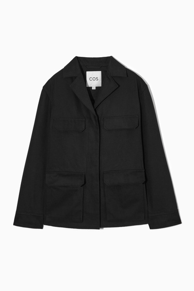 ジャケット・アウター <COS> BLACK / GREY JACKET 4717_f47202fe17.jpg