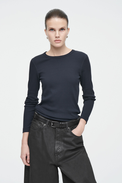 トップス ENNOY LONG SLEEVE HEM RIB TEE NAVY ENNOYから”Long sleeve hem rib tee”が発売 (エンノイ) | Fullress