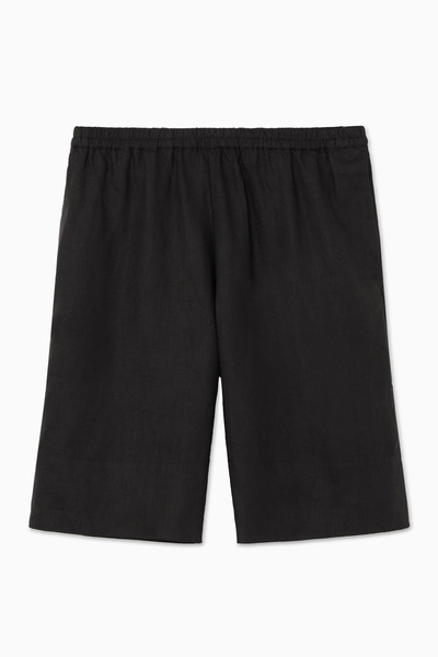 ビキニ Basic Linen Shorts Black 6c7ead8306b8b06f06aa116a4a5b26