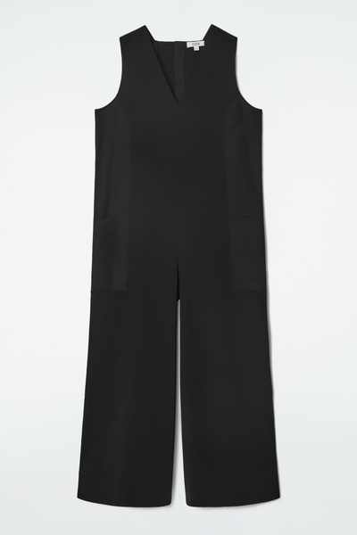 【試着のみ】ARGUE OVERSIZED LADY OVERALL BLACK 試着のみ】ARGUE OVERSIZED LADY OVERALL BLACK