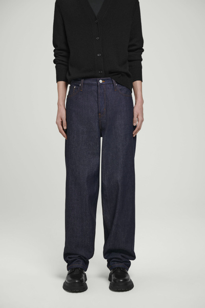 RIDER SELVEDGE STRAIGHT-LEG JEANS - RAW INDIGO | COS