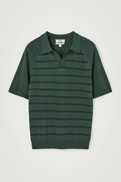 Tシャツ・カットソー Sapio Viscose Knit Polo Shirt Navy Blue Stretch Cotton Polo Shirt SS25 25729584 | Zegna ES