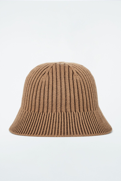 ★orogee★ Shell knit bucket hatOrange O23AC03OR BUCKET HATS - Lele Sadoughi