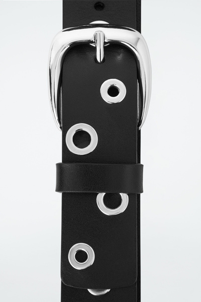 VINILO＞EYELET BELT FLAT
