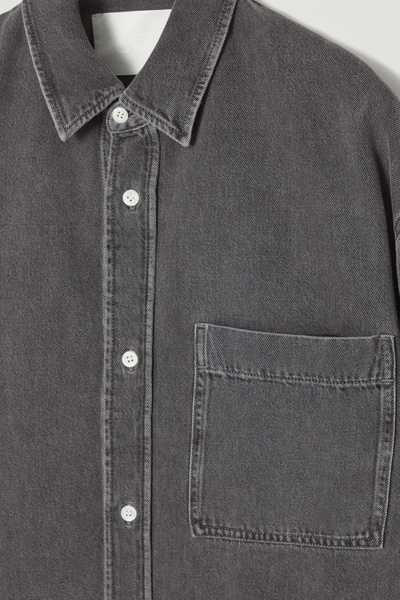 [JEMUT]★25SS★韓国人気★BENTO DENIM SHORT SLEEVE SHIRT Designer fashion, Seoul-fully created | W Concept