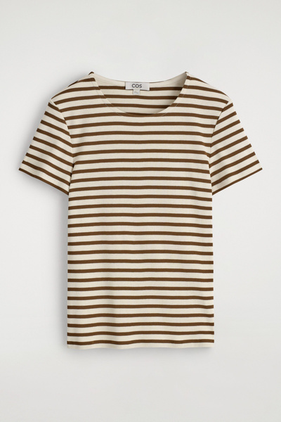 【NONCODE】Cork String Cutout T-shirt Cozen Printed T-Shirt (Mini Strap Set) - NONCODE | 60