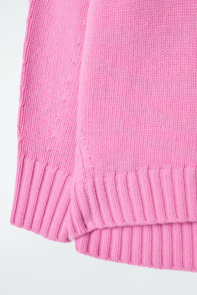 CASHMERE COMPANY 売れ筋商品|||カシミアカンパニー ニット&セーター アウター レディース Sweaters Pink CHUNKY PURE CASHMERE CREW-NECK SWEATER - PINK | COS