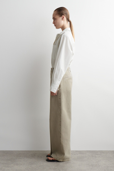 こまる CLANE クラネ SLIT HEM DENIM PANTS CLANE - SLASH CUT DENIM PANTS INDIGO - スラッシュカット