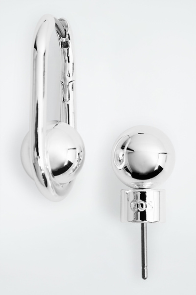 ★MIDNIGHT MOMENT.★ symmetry ball earring silver apiyv85mu__64231.1598749712.