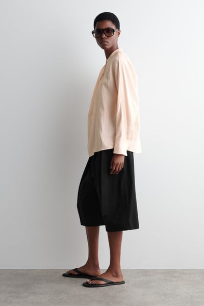 トップス deres drape blouse DRAPED BLOUSE - APRICOT | COS