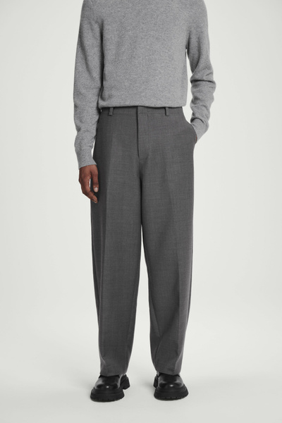 【2plan】Robin Wool Wide Slacks Pauline' trousers