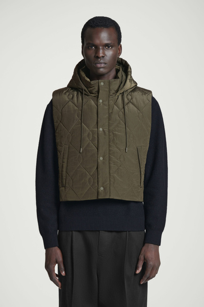 【SCENERITY】Cos Pigment Hooded Vest Cos Pigment Hooded Vest - SCENERITY | 60% - Asian Fashion