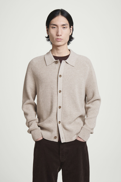 ニット・セーター Digan Cashmere Zipper Collar Knit (6color) Wool-Cashmere Zip Front Cardigan | Lafayette 148 New York