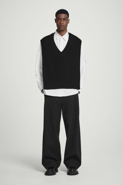 【YOURNUS】Vegan Leather Volume Jumper 4047-CharGreyHt-1-