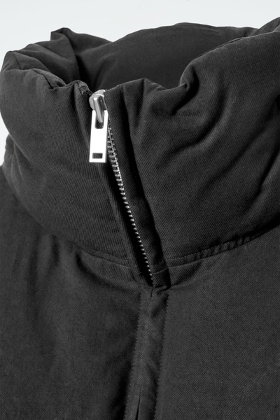 【COS】◆OVERSIZED HOODED JACKET - BLACK◆1245823001◆ 6537_bbdc46ef9b.jpg