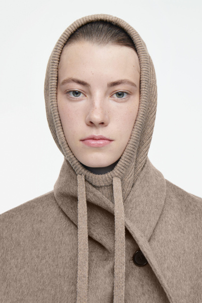 小物 deco depuis 1985 KNIT BALACLAVA beige 小物 deco depuis 1985 KNIT BALACLAVA beige COTTON】WHITE