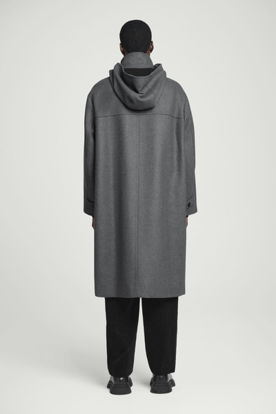 【COS コス】HOODED WOOL DUFFLE COAT ベージュ COS Hooded Wool Duffle Coat | endource