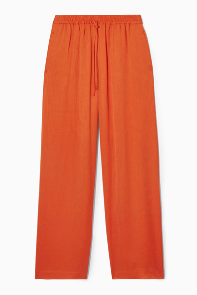 パンツ QUIRA SS22 Pastel orange wool pant (Q303WO Q0023) QUIRA SS22 Pastel orange wool pant (Q303WO Q0023) (パンツ