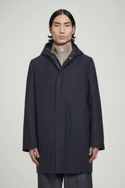【 OHOTORO 】Mannish Wool Blouson/Navy OHOTORO Other Blouson Navy Mannish Wool Jacket Used | eBay