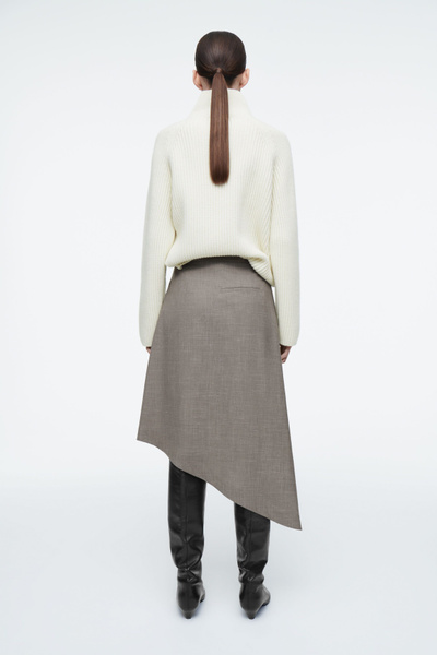 Smith Mini Skirt - Beige – Superette