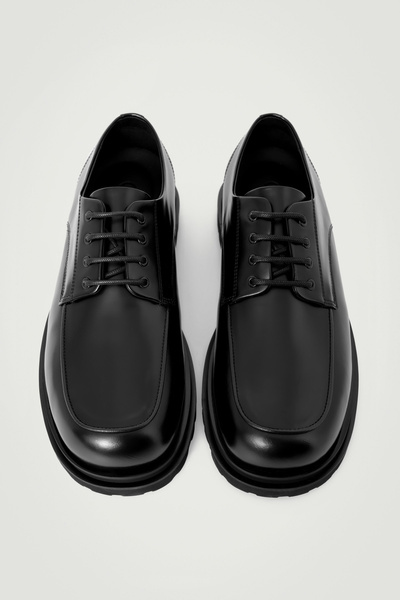que shoes／derby Square Toe Derby Leather Shoes na1046 – Nanostudio