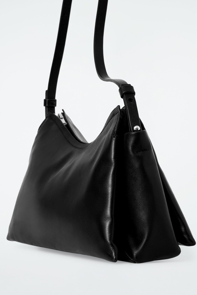 TOME MINI CROSSBODY BAG - LEATHER - BLACK | COS US