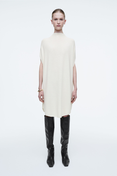 MEME 完売品　cocoon dress / white Sサイズ 30%OFF】whyto ホワイト 2way コクーン ドレス “2way cocoon