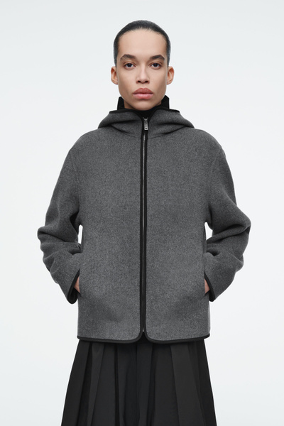 【美品】Tranc 88 Hooded DoubleFace Coat/Sサイズ 6851_e22e49b0f8.jpg