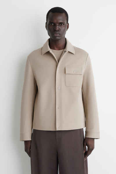 ジャケット・アウター Ground-Y Collar rib Long shirt /coat WATER AND WIND PROTECTION LONGLINE HOODED DOWN JACKET - Mink