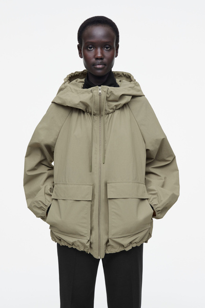 YOKE Quilted  Parka Lサイズ Singi-Wool-Padded-Parka-W,-