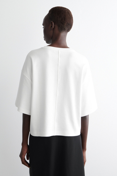 要在庫確認【関税無・国内発】De Coeur Oversized T-Shirt OVERSIZED BOXY T-SHIRT - WHITE | COS