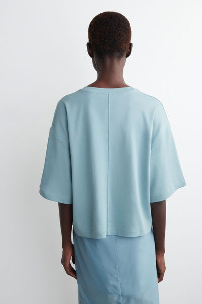 売れ筋商品|||ドライコーン Tシャツ レディース トップス KOALE - Basic T-shirt - light blue 楽天市場】≪限定プライス 2750円⇒1375円≫ 接触冷感 Tシャツ