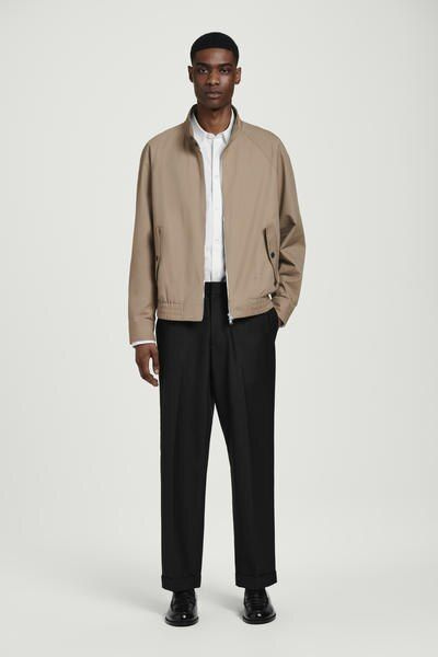 THE RERACS HARRINGTON JACKET 46 ベージュ 中古・古着通販】THE RERACS (ザ リラクス) HARRINGTON JACKET