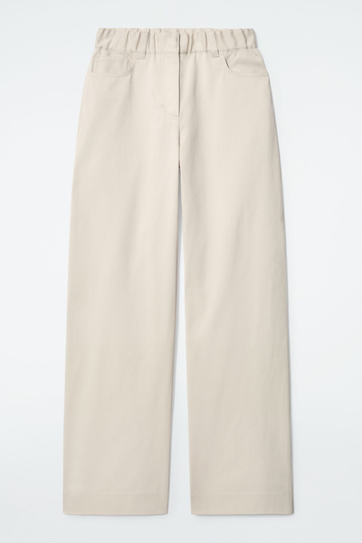 COS COTTON WIDE-LEG CHINOS サイズ44 COTTON WIDE-LEG CHINOS コットンワイドレッグチノ｜COS コス